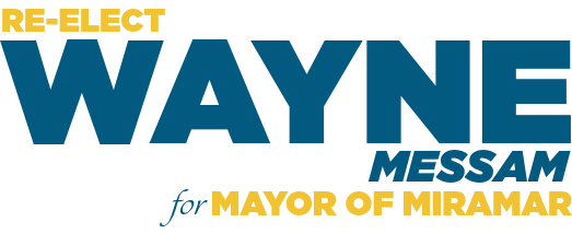 Re-elect Wayne Messam logo